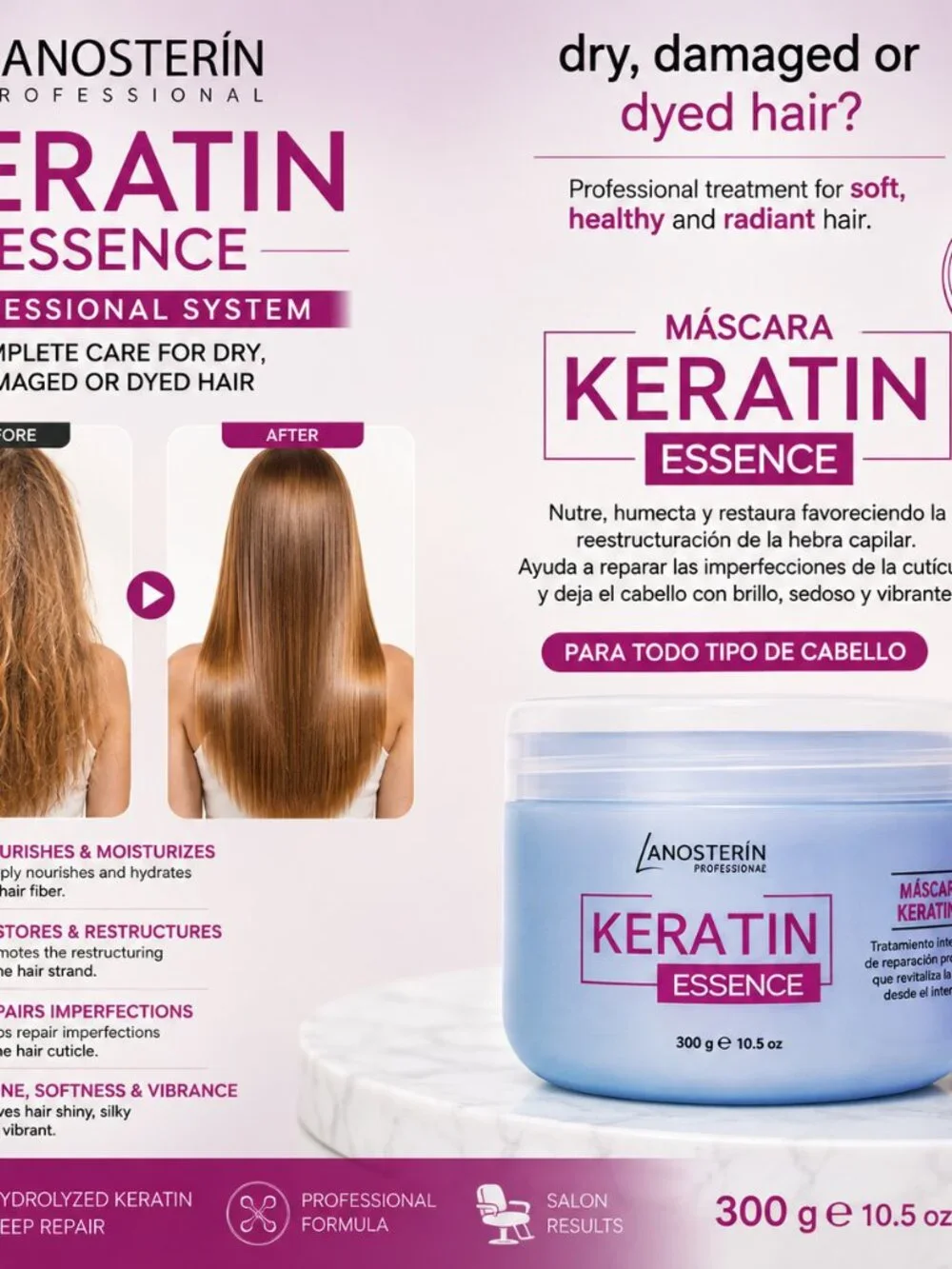 LANOSTERIN treatment leaves